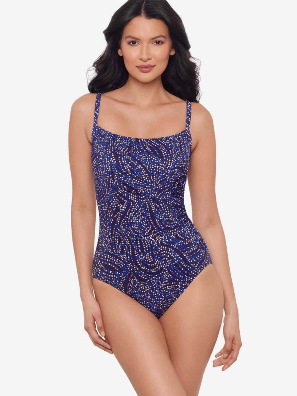 Miraclesuit Starr One Piece Swimsuit US size 8 spotlight  Style# 6566333  NEW